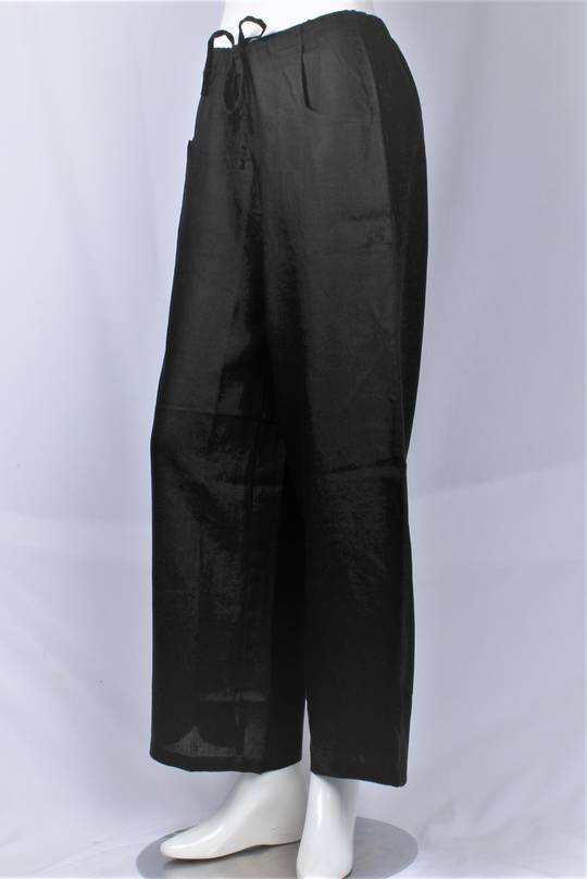 Alice & Lily  linen trousers w pockets black STYLE: AL/ND-382 SIZES : S/M/L